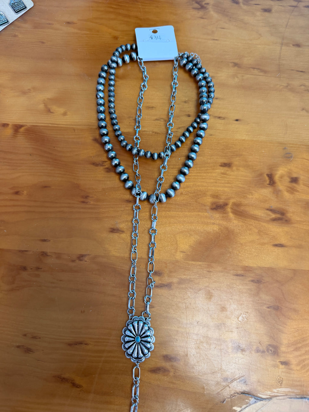 3 Stack with Chain Necklace